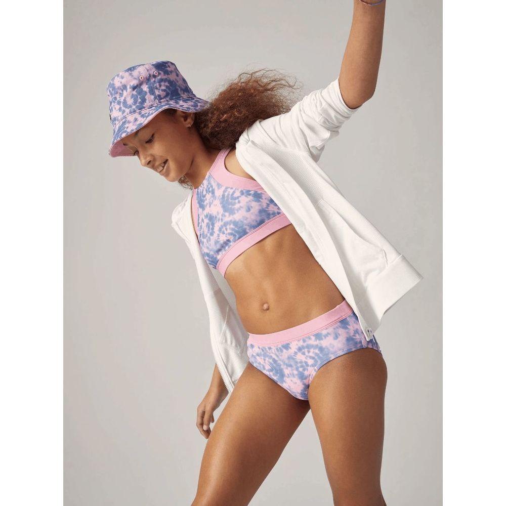 Athleta Girl Free Spirit Bikini Bottom Quartz Pink Size XXL/16 NWT - Picture 2 of 7